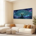 thumbnail image 4 of Large Tree of Life Canvas Wall Art, Abstract Canvas Prints Fantasy Landscape Paintings, Oversized Nature Pictures Artwork for Modern Home Decoration, 4 of 7