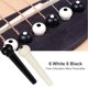 thumbnail image 2 of 12 clavijas para puente de guitarra, clavijas para guitarra, clavijas para guitarra acústica, clavijas para guitarra folk, para accesorios de reemplazo de cuerdas, 2 of 5