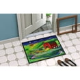 thumbnail image 2 of Corgi Barn Dance Door Mat, 2 of 4