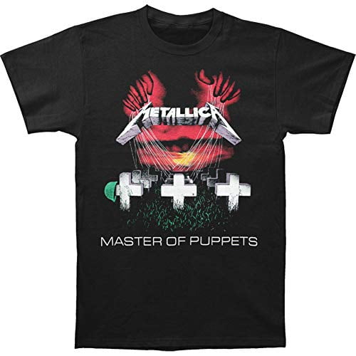 Metallica Homme Maître des Marionnettes T-Shirt Grand Noir