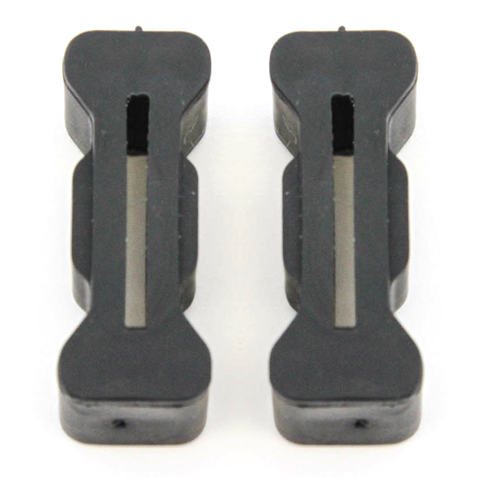 Red Hound Auto 2 Rubber Tailgate Bumpers Replacement Compatible with