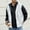 White, variant on dzxyzu Men's Warm Faux Fur Hooded Waistcoat Short Vest Jacket Coat Sleeveless Outwear Winter Solid Coat Jacket Outdoor Photography Sports Jacket Coat - Black