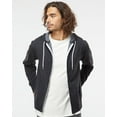 thumbnail image 5 of Independent Trading Co. Unisex Lightweight Full-Zip Hooded Sweatshirt, 5 of 5