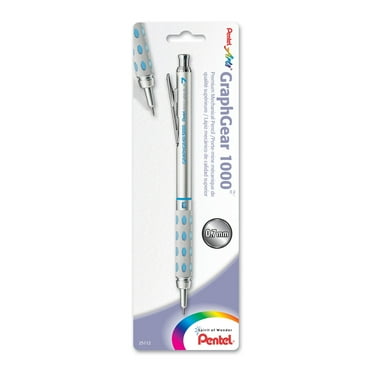 Pentel Graph Gear 1000 Automatic Drafting Pencil, 0.7mm Lead Size, Blue Barrel, 1 Each (PG1017C)