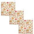 thumbnail image 7 of Dreamtimes 3 PCS Cute Funny Owl Fox Baby Muslin Washcloths, Autumn Pumpkins Face Towel Burp Cloths Ultra Soft Absorbent Cotton Bath Wipes Towels for Newborn Boys Girls, 7 of 7