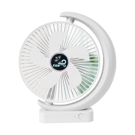 Vikakiooze New Year Savings! Desk Fan Rechargeable, USB Battery Operated Fan 3 Speed, Small Box Fan For Bedroom Office Home Promotion on sale
