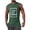 Dark Green, variant on Personalizable ’s Tank Top For Customizable Graphic And Text Design Breathable Sleeveless Shirt For Everyday Wear Mesh Top Men