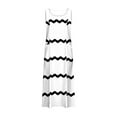 thumbnail image 4 of Teissuly New Women's Sleeveless Cotton And Linen Round Neck Printed Long Dress, 4 of 5