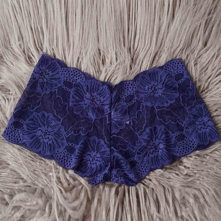 

Juebong Underwear for Women Clearance Under $10.00 Women Lace Flat Pants Low Waist Sexy Underpant Mid Waist Without Elasticity Dark Blue S