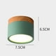thumbnail image 4 of Lámpara de techo LED empotrable Yuyangstore de madera montado en superficie Verde, 4 of 8