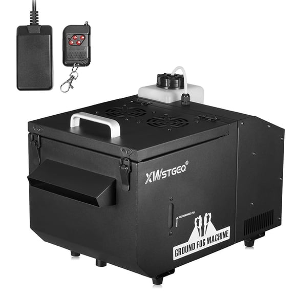 Máquina de niebla terrestre XSTGEQ 1200 W a base de agua con control remoto