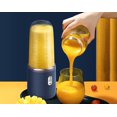 thumbnail image 3 of Janrevotw Multifunctional Juicer Cup Portable Mini Rechargeable Juice Cup Blender For Milkshakes And Smoothies Juicer Cup, Handheld Blender Cup In One 6 Sharp Blades, 3 of 11