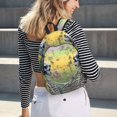 thumbnail image 6 of Yiaed Flower Butterfly Skull Couple Print Backpack, Premium Laptop Backpack, Travel Backpack for Women, Lightweight Backpacks, Comfortable Back Pack-Medium, 6 of 7