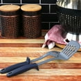 thumbnail image 2 of Oster Bluemarine 2 Piece Slotted Turner and Spoon Utensil Set in Navy Blue, 2 of 2