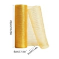thumbnail image 3 of Christmas Deco Mesh Ribbon Roll with Metallic Foil Glitter, Wired for Wreaths, Garlands, Bows and Holiday Home Decorations, 3 of 6