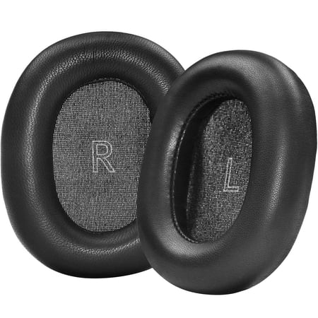 Premium Ear Cushions for Bang & Olufsen Beoplay H95 Protein Leather Memory Foam Black