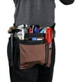 thumbnail image 2 of Europe and America Multi-functional  Waist Adjustable Carpenter Electrician Multi-pocket Tools Apron Canvas Man Woman Fanny Pack (DARK GRAY), 2 of 7