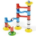 thumbnail image 2 of Quercetti: Migoga Junior - Marble Run – 31pc Stacking & Track Building Toy, Large Colorful Pieces & Rattle Balls, Interactive Play, Toddler-Kids 18mo+, 2 of 8