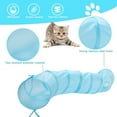thumbnail image 3 of Cat Tunnel, Cat Tunnels for Indoor Cats, Collapsible Cat Play Tunnel, Interactive Toy Maze Cat House with 1 Play Ball, 3 of 5