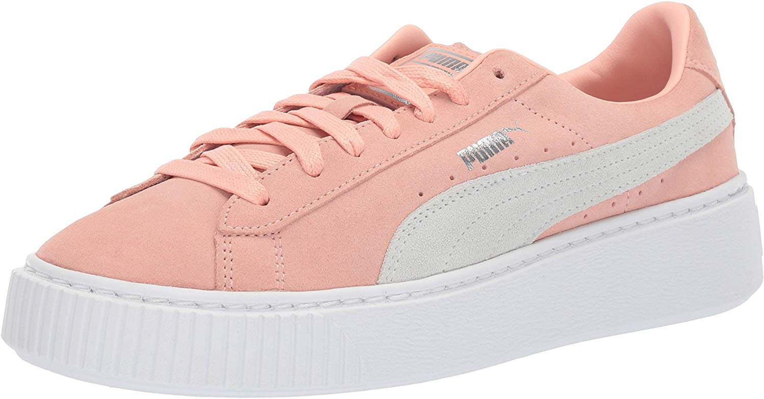 puma pink platform sneakers