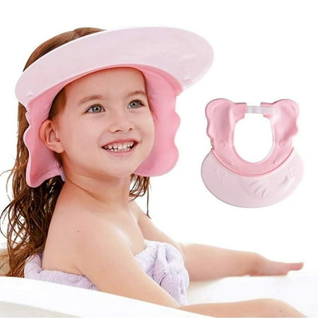 

Baby Accessories Baby Hats Toddler Kids Boys Girls Cartoon Adjustable Shampoo Visor Bathing Shower Cap Hat