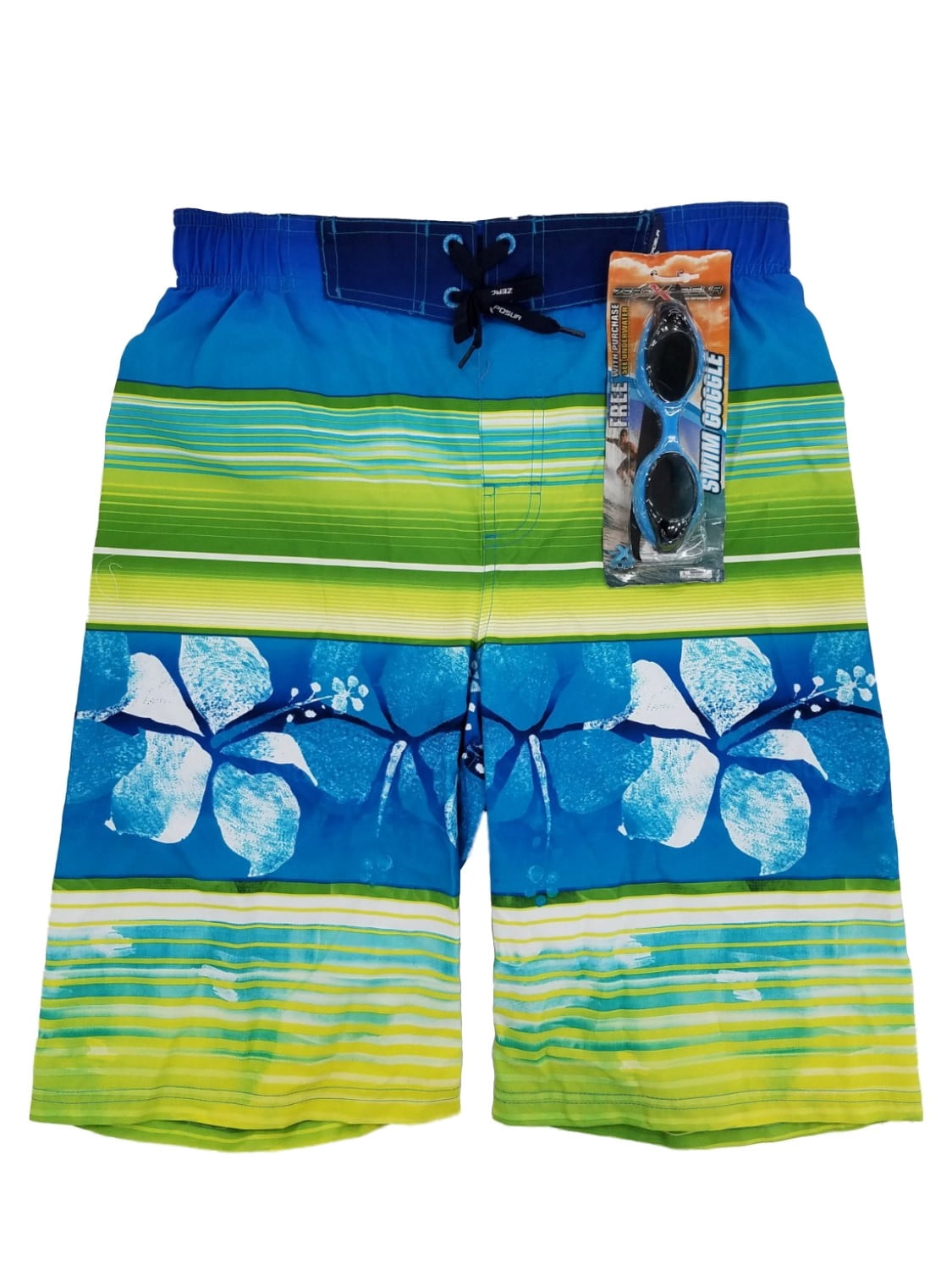 ZeroXposur Boys Swim Trunks Beach Pool Surfing Board Shorts 8-20