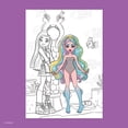 thumbnail image 5 of book 'n' app: Dress & Color ME - Monster High - 3-In-1 Activity Book, Mix & Match Stickers, Character Dress-Up, Fashion Coloring, App Play, Kids 4+, 5 of 8