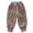 Brown, variant on Fleece Lined Sweatpants, 3/4 Pack Toddler and Boys Cotton Kids Jogger Pants with Pockets and Drawstring