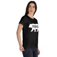 thumbnail image 2 of Inkmeso T-Shirt Graphique à Col Rond Maman Ours Manches Courtes Femme Coton Tee Décontracté, 2 of 8