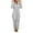 Grey, variant on Women's One Piece Sleepwear Pajamas Fuzzy Hoodie Long Sleeve Solid Color Warm Winter Onesie Romper