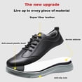thumbnail image 6 of Steel Toe Cap Trainers Leather Safety Trainers slip on Work Shoes Lightweight Breathable Anti-slip EU 35-46, 6 of 8