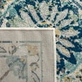 thumbnail image 3 of SAFAVIEH Evoke Rado Floral Medallion Area Rug, Ivory/Blue, 3' x 5', 3 of 5