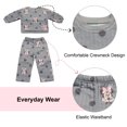 thumbnail image 6 of Disney Clothes Baby Girls Printed Fleece Sweatshirt and Pants Set – Minnie Mouse, Marie, Stitch, Pooh & Toy Story Outfit Set (12M–24M), 6 of 8