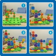 Learning Resources Gears! Gears! Gears! 100 Piece Deluxe Building Set STEM, Ages 3+