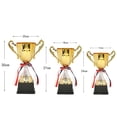 thumbnail image 4 of 1PC Sports Match Alloy Trophy Competitive Metal Trophy School Tournament Honor Trophy (24cm), 4 of 5