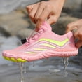 thumbnail image 5 of Womens Shoes Casual Summer Water Shoes Men And Shoes Hiking Swimming And Diving Shoes Tracing Shoes Light And Breathable Elastic And Lace Stripes Women's Fashion Sneakers, 5 of 6