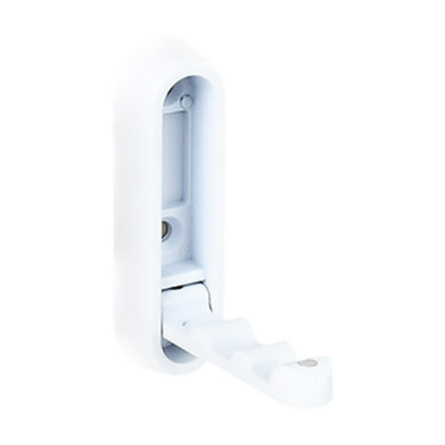 Gancho de pared plegable para ropa, organizador de llaves, gancho para colgar abrigos para sala de estar Blanco