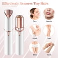 thumbnail image 3 of Depilador facial 7d24hcare para mujer recargable blanco, 3 of 7