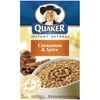 Quaker Instant Oatmeal, Cinnamon & Spice, 10 packets, 1.62 oz.