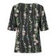thumbnail image 5 of Tops de Lino para Mujeres Imprimir Suéter Cuello Redondo Manga Corta Superior Poliéster, Blusa de Moda Casual para la Primavera Y el Verano, 5 of 5