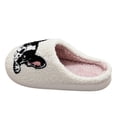 thumbnail image 3 of Oyedens Couples Fuzzy Slippers for Women Men Funny Dog Matching House Slippers Shoes Indoor Outdoor, 3 of 4