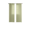 thumbnail image 2 of MORESEC Home Semi Sheer Curtain Panels for Bedroom 98 Inch Long - Linen Window Drapes Light Filtering Rod Pocket Voile 39x98in Room Decor, 2 of 7