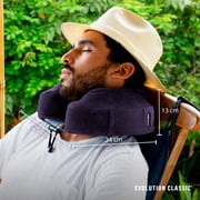 Cabeau Evolution Classic Memory Foam Travel Neck Pillow, Adjustable, One Size, Graphite