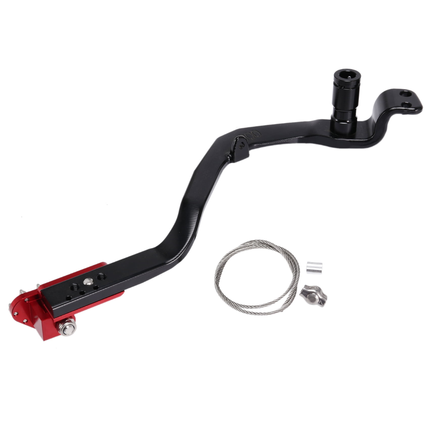 Motorcycle Rear Foot Brake Pedal Lever Pegs Protector Adapter Rod for