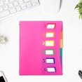 thumbnail image 1 of Apmemiss Clearance 6 Grids Rainbows Classification Organ Pack Office Data Storage Folder A4 Paper File Organizer with Elastic Buckle Closure for Home School Offices, 1 of 6