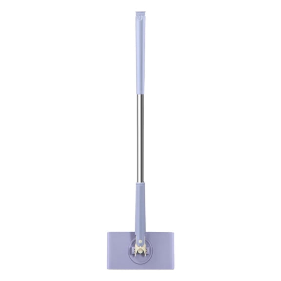 Lazy Mop No Wash Mop Snap Grip Mop, Clamp-Type Flat Household Cleaning Artifact, Dry & Wet Dual-Use Ideal for Hardwood Tile Floor Cleaning