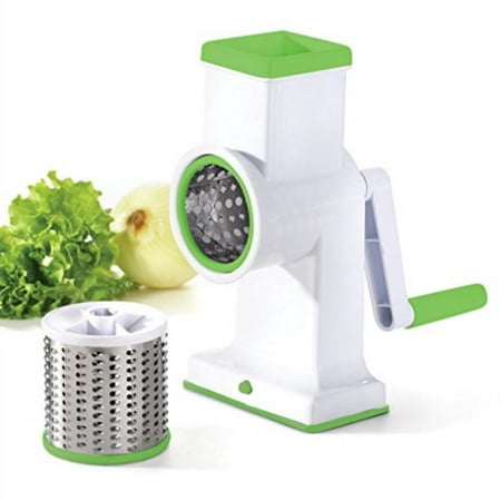 Kuuk Drum Grater for Cheese, Hash Browns, Coleslaw, Nuts, Salads, Chocolate and (Best Cheese Grater In The World)
