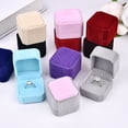thumbnail image 4 of Ring Box Velvet Jewelry Boxes Jewelry Display Cases Storage Box Wedding Ring Packaging Gift Box Counter Display Rings Wholesale 08, 4 of 6