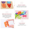 thumbnail image 3 of Juego de 4 rompecabezas de madera con alfabeto, números y formas de madera en 3D, tablero de rompecabezas de letras y números ABC, rompecabezas educativos de reconocimiento, el mejor regalo para, 3 of 8