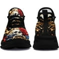 thumbnail image 3 of Coolcustomize Women's Skull Running Shoes Lightweight Athletic Trail Tennis Shoes Cool Supportive Workout Gym Sneaker for Men, 3 of 6